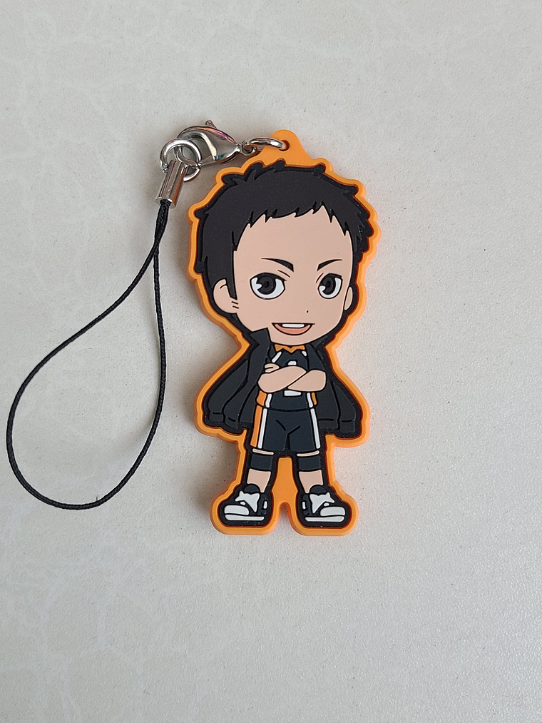 [Karasuno] Sawamura Daichi - Strap de goma [Haikyuu] 1