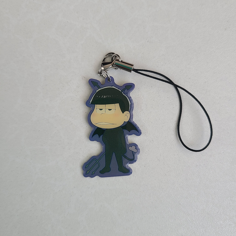 Ichimatsu Matsuno - Strap metálico demonio [Osomatsu-san] 1