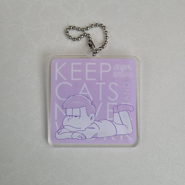 Ichimatsu Matsuno - Ballchain acrílico WEGO [Osomatsu-san] 1