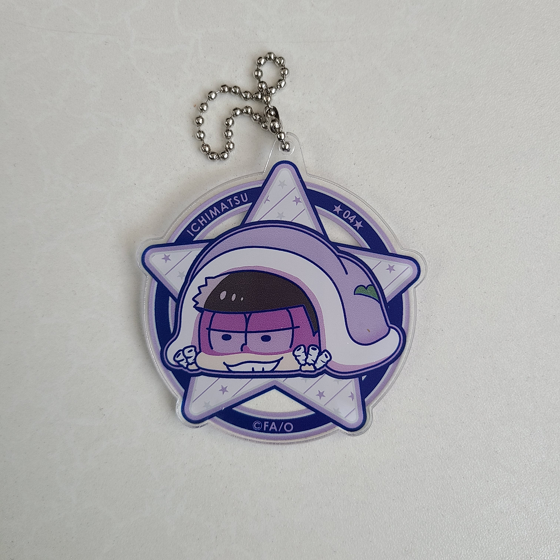 Ichimatsu Matsuno - Ballchain acrílico Futonmushi [Osomatsu-san] 1