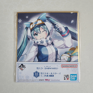 Hatsune Miku (Snow Miku 2023) - Shikishi [VOCALOID]