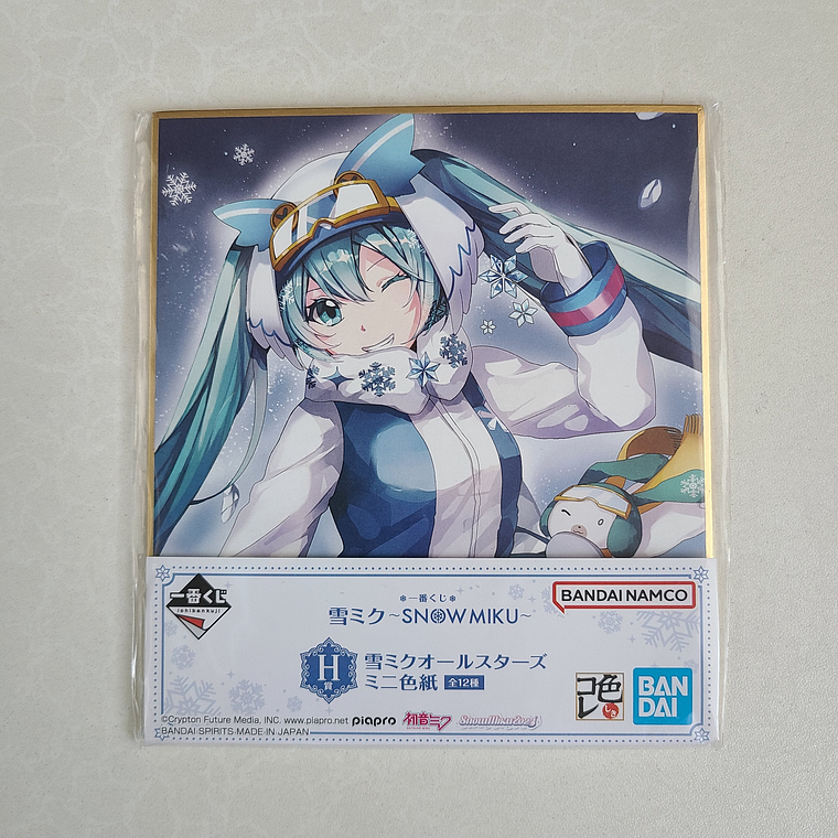 Hatsune Miku (Snow Miku 2023) - Shikishi [VOCALOID] 1