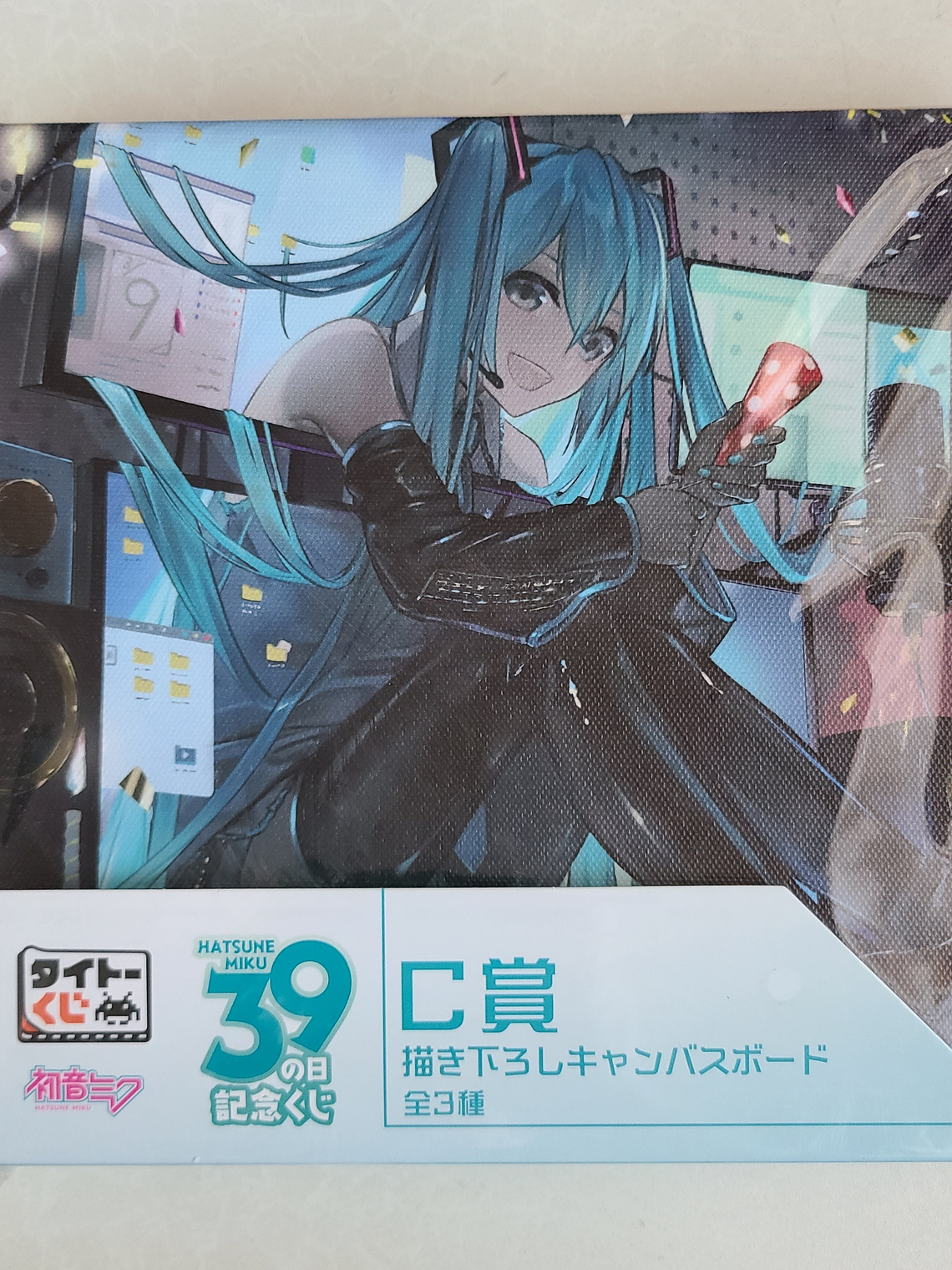 Hatsune Miku (Taito KUJI) - Canvas Board [VOCALOID] 1