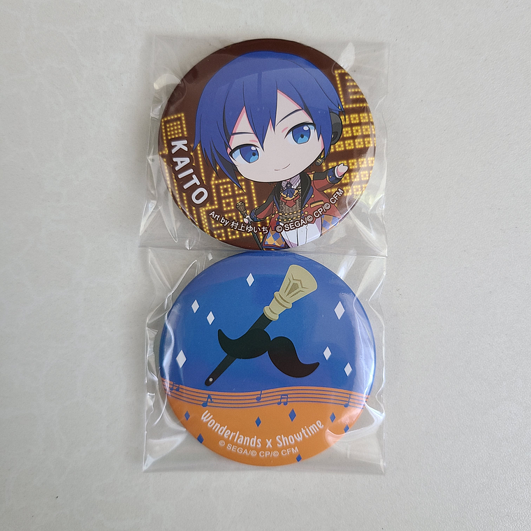 [Wonderlands] KAITO - Set de Chapitas [Project Sekai] [VOCALOID] 1