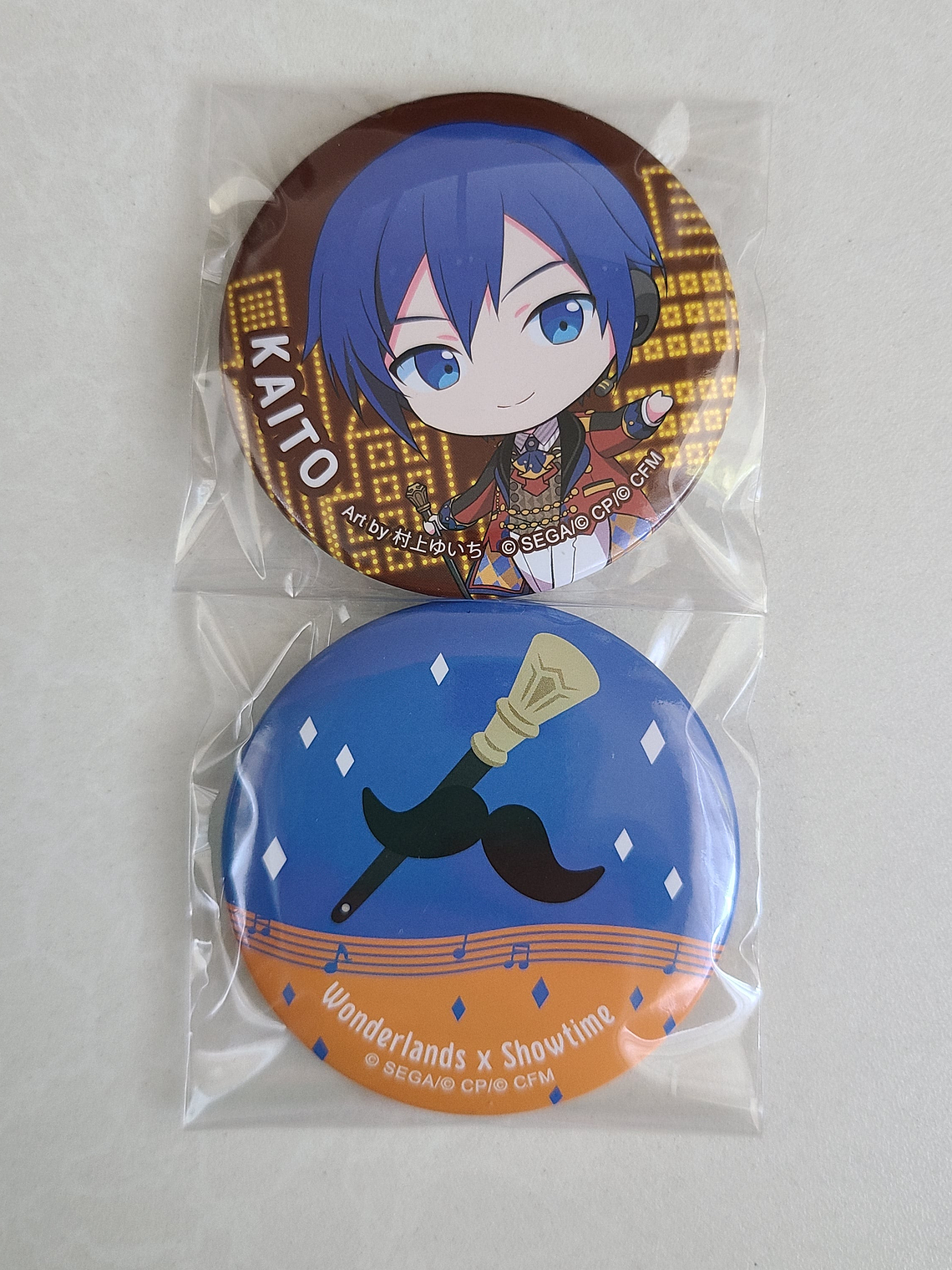 [Wonderlands] KAITO - Set de Chapitas [Project Sekai] [VOCALOID] 1