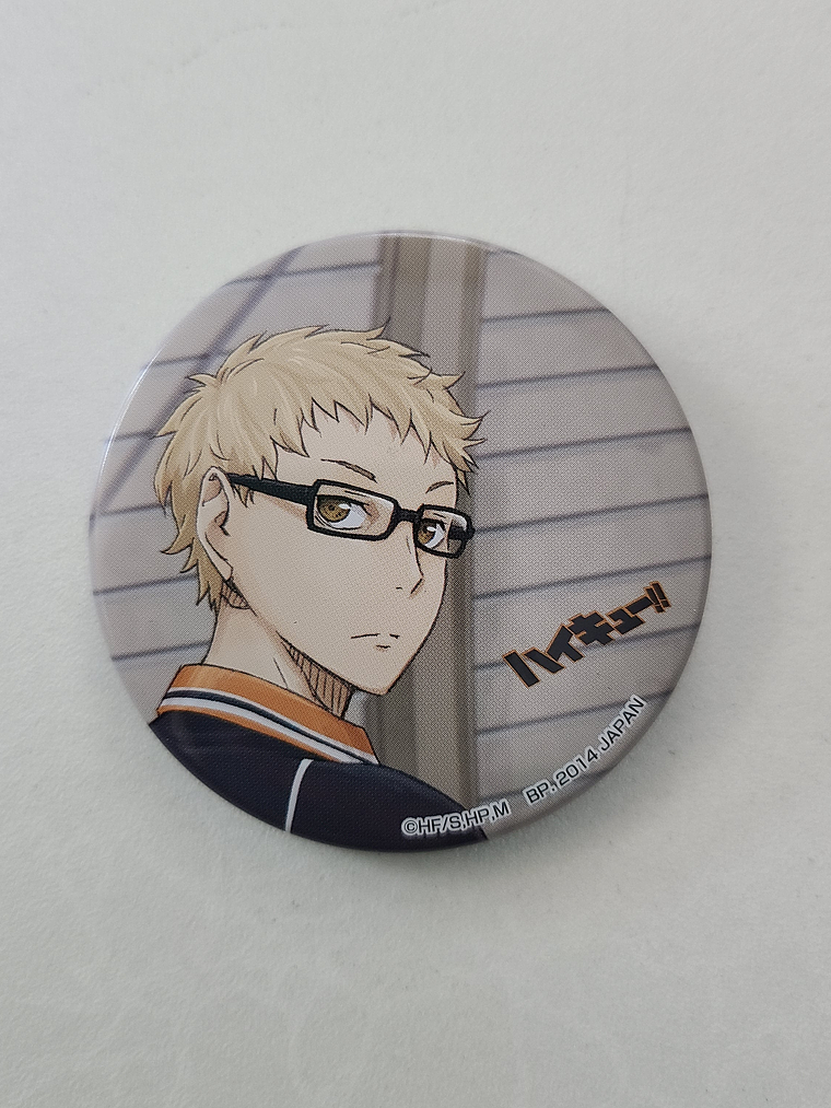 [Karasuno] Tsukishima Kei - Chapita metálica [Haikyuu] 1