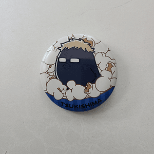 [Karasuno] Tsukishima Kei - Chapita metálica [Haikyuu]