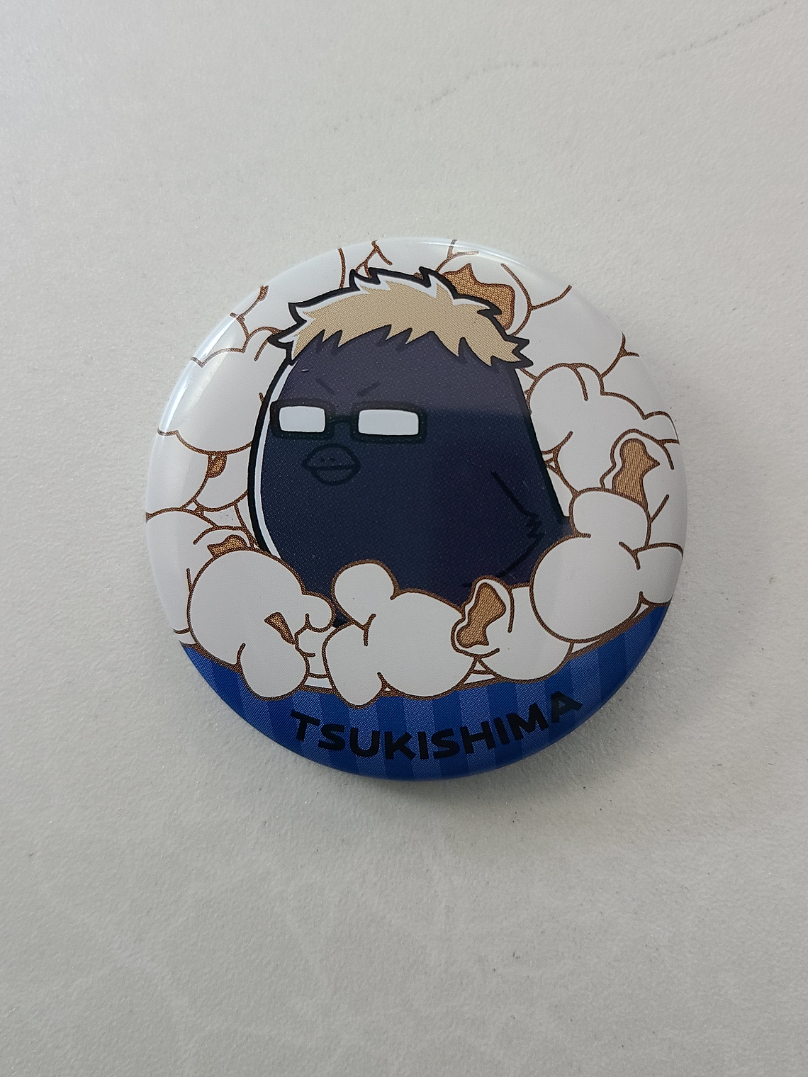 [Karasuno] Tsukishima Kei - Chapita metálica [Haikyuu] 1