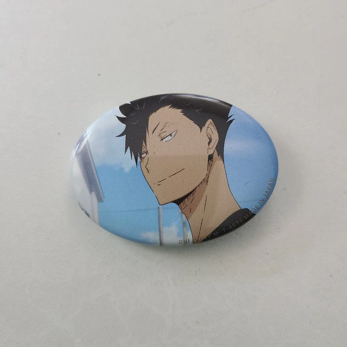 [Nekoma] Kuroo Tetsuro - Chapita metálica [Haikyuu] 1