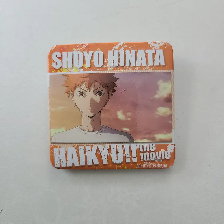 [Karasuno] Hinata Shoyo - Chapita metálica [Haikyuu] 1