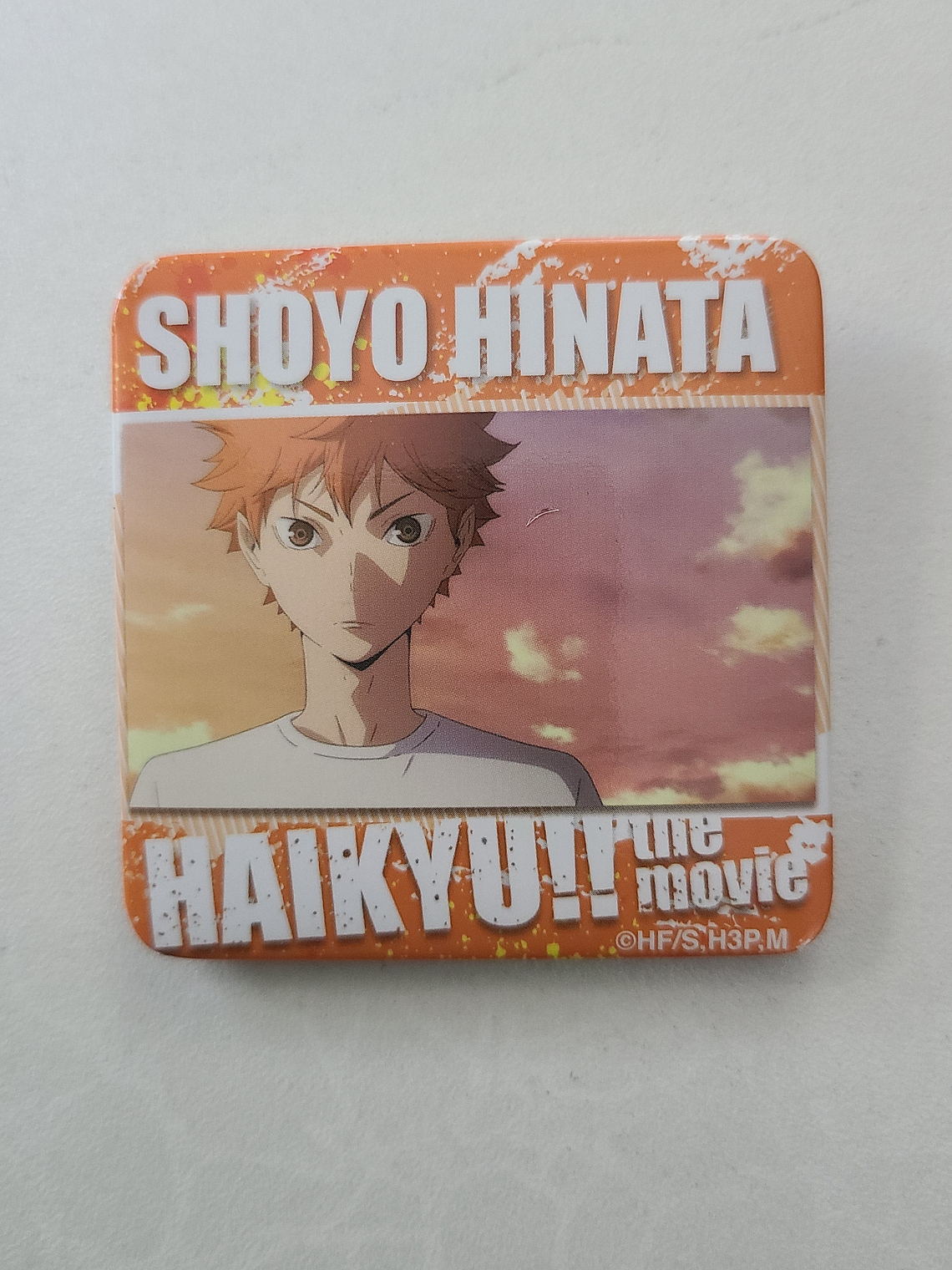 [Karasuno] Hinata Shoyo - Chapita metálica [Haikyuu] 1