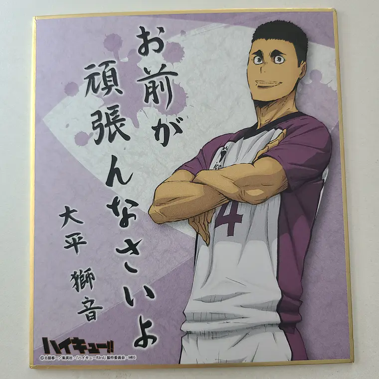 [Shiratorizawa] Ohiea Reon - Shikishi [Haikyuu] 1