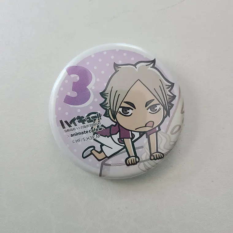 [Shiratorizawa] Semi Eita - Chapita metálica [Haikyuu] 1