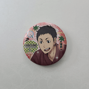 [Karasuno] Sawamura Daichi - Chapita metálica [Haikyuu]