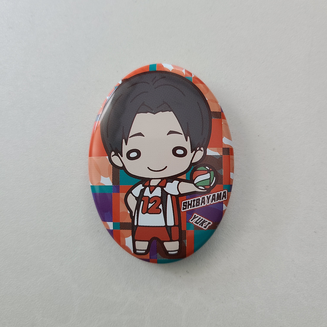 [Nekoma] Shibayama Yuki - Chapita metálica [Haikyuu] 1