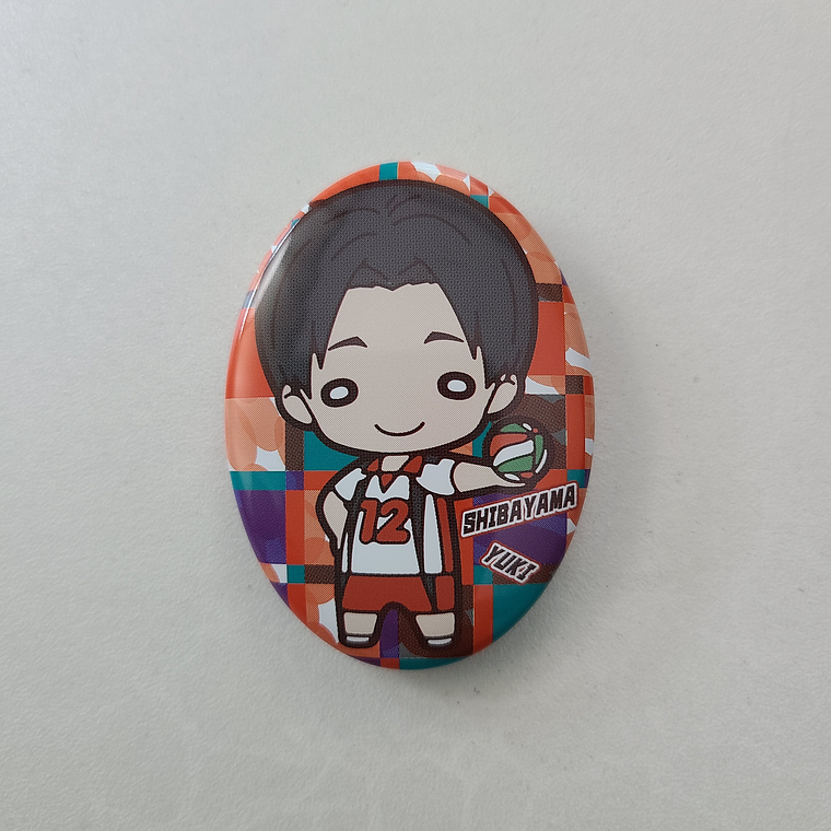 [Nekoma] Shibayama Yuki - Chapita metálica [Haikyuu] 1