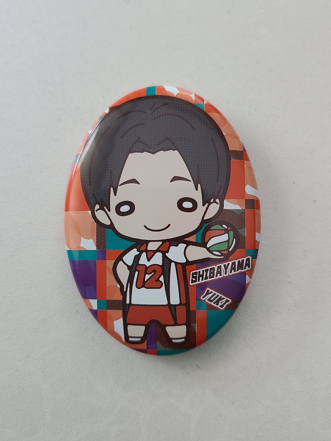 [Nekoma] Shibayama Yuki - Chapita metálica [Haikyuu] 1