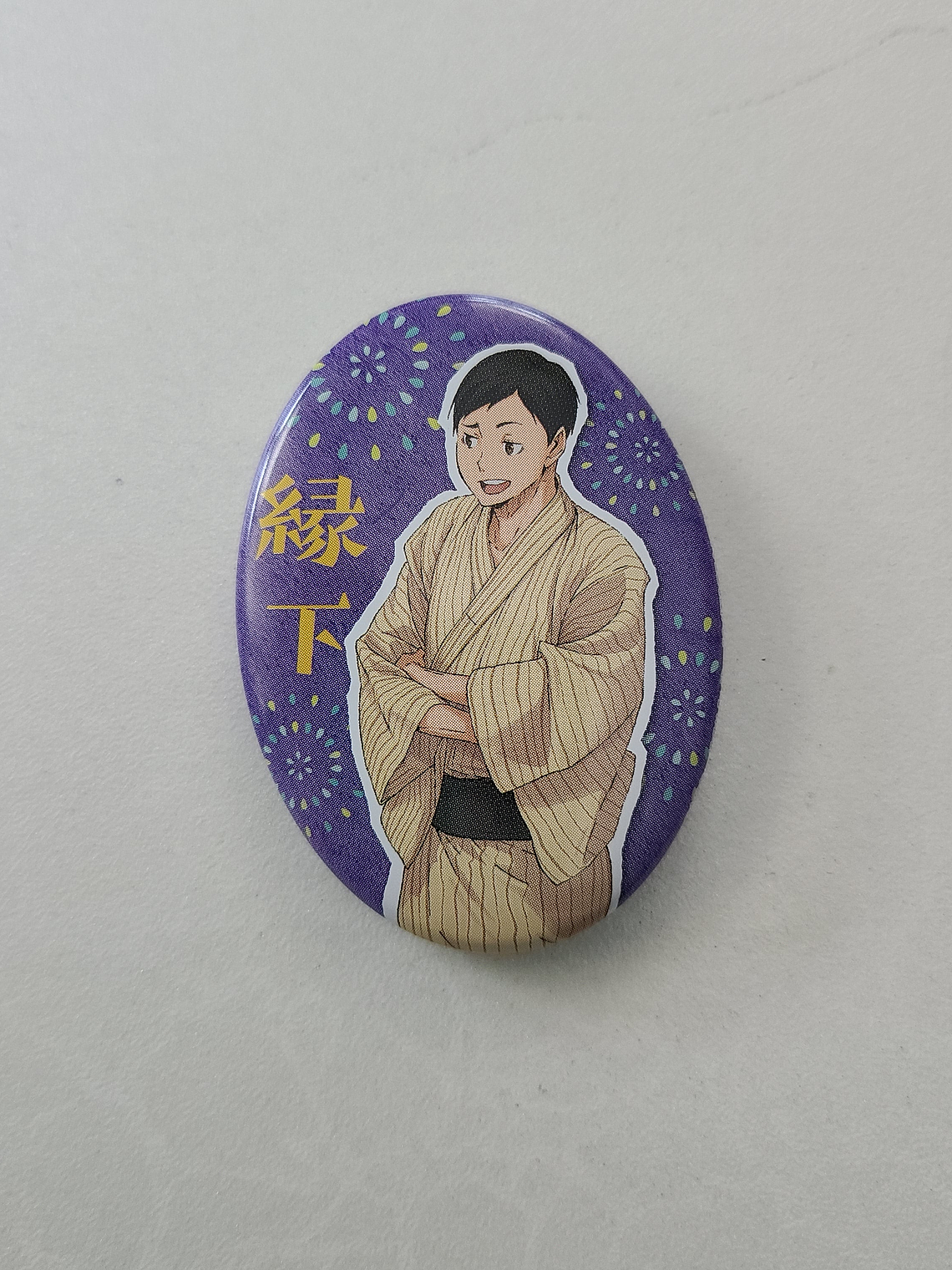 [Karasuno] Ennoshita Chikara - Chapita metálica [Haikyuu] 1