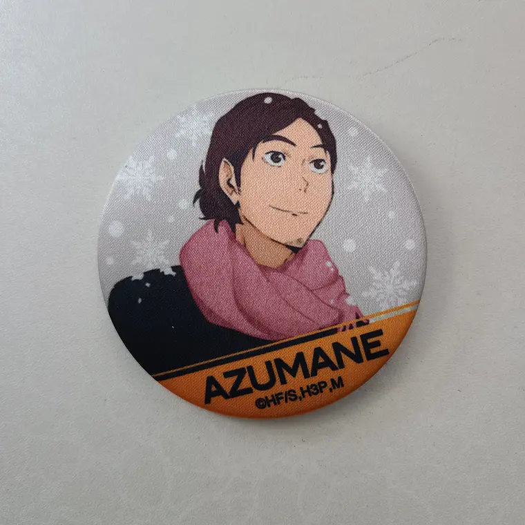 [Karasuno] Azumane Asahi - Chapita metálica [Haikyuu] 1