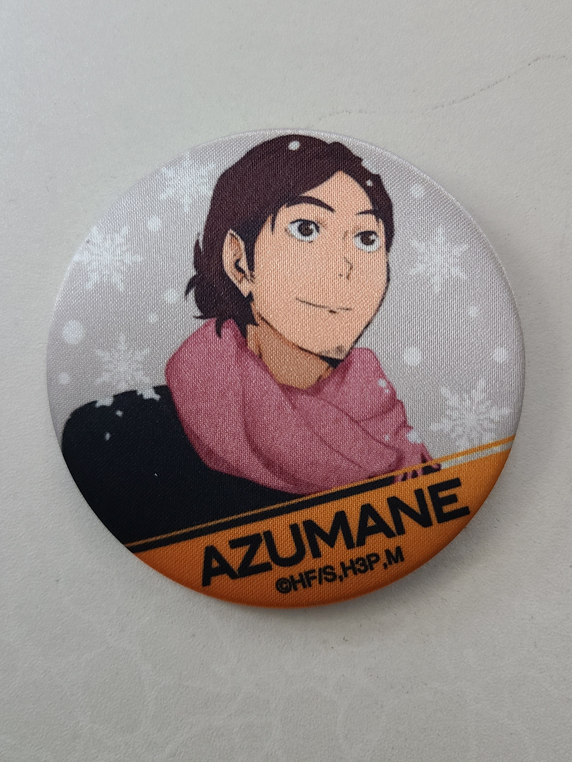 [Karasuno] Azumane Asahi - Chapita metálica [Haikyuu] 1