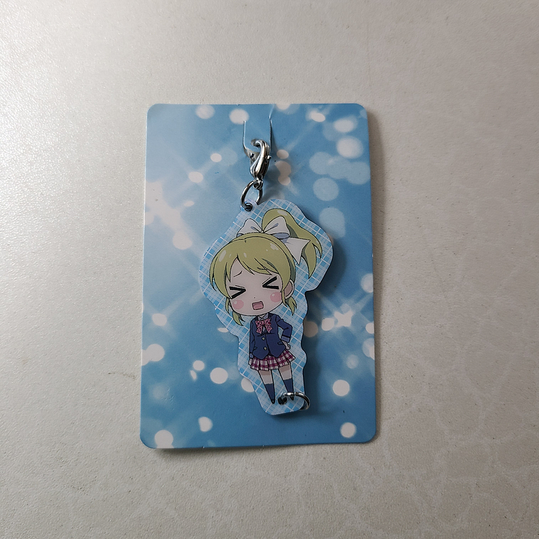 [Musas] Eli Ayase - Colgante de metal Chibi [Love Live] 1