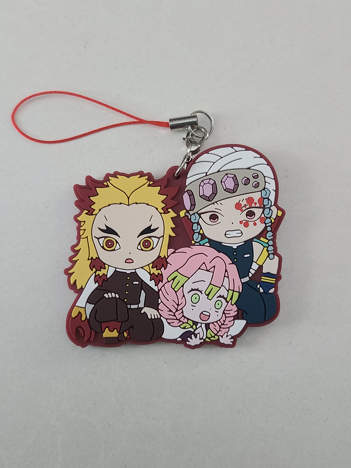 Rengoku Kyojuro & Tengen & Mitsuri - Strap de goma [Kimetsu no Yaiba] 1