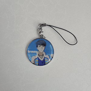 Karamatsu Matsuno - Strap metálico F6 idol [Osomatsu-san]