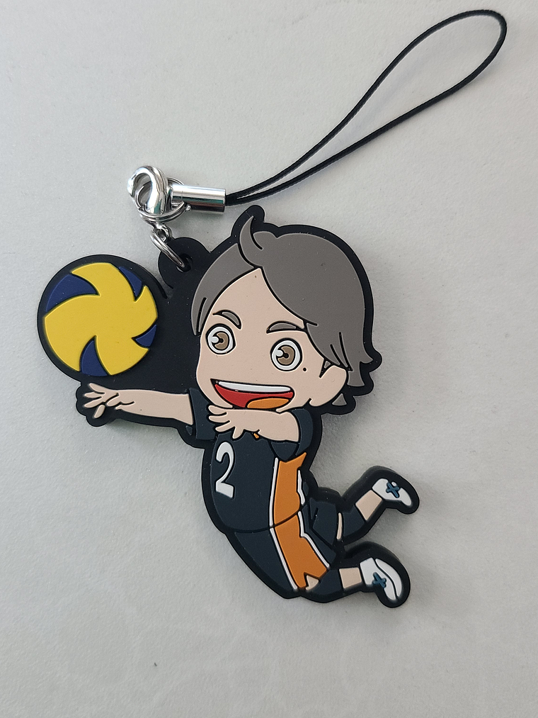 [Karasuno] Sugawara Koshi - Strap de goma [Haikyuu] 1