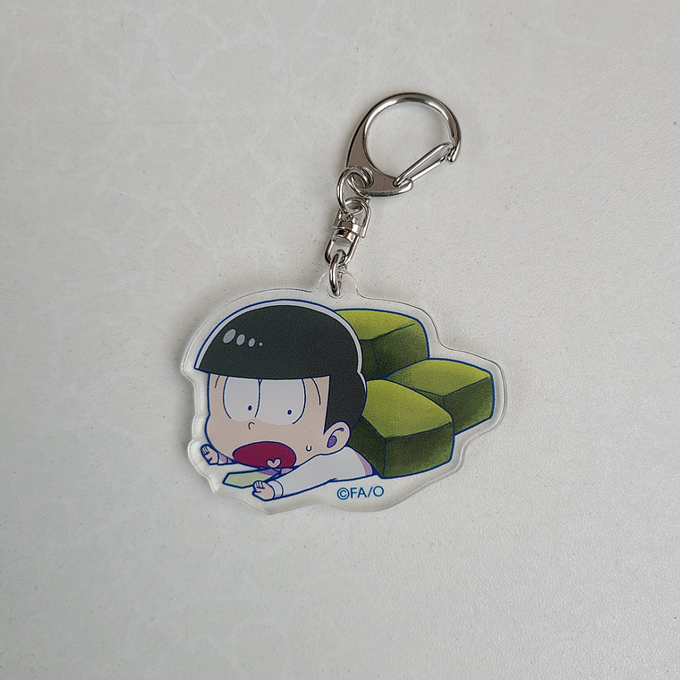 Choromatsu Matsuno - Llavero acrílico Cafe [Osomatsu-san] 1
