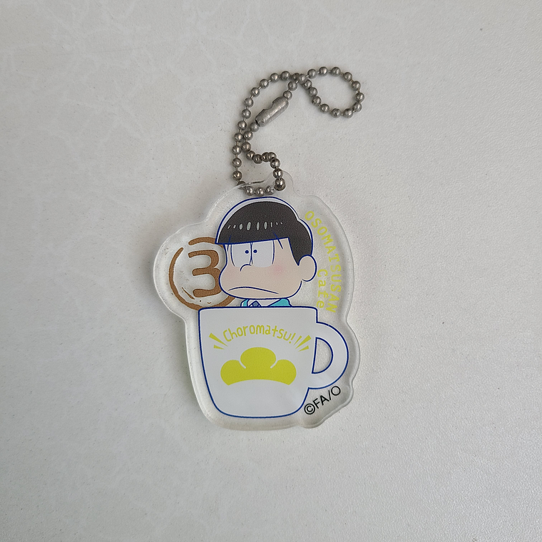 Choromatsu Matsuno - Ballchain acrílico Cafe [Osomatsu-san] 1