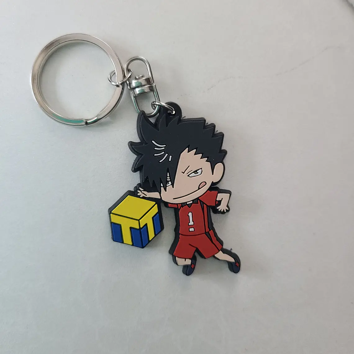 [Nekoma] Kuroo Tetsuro - Llavero de goma [Haikyuu]  1