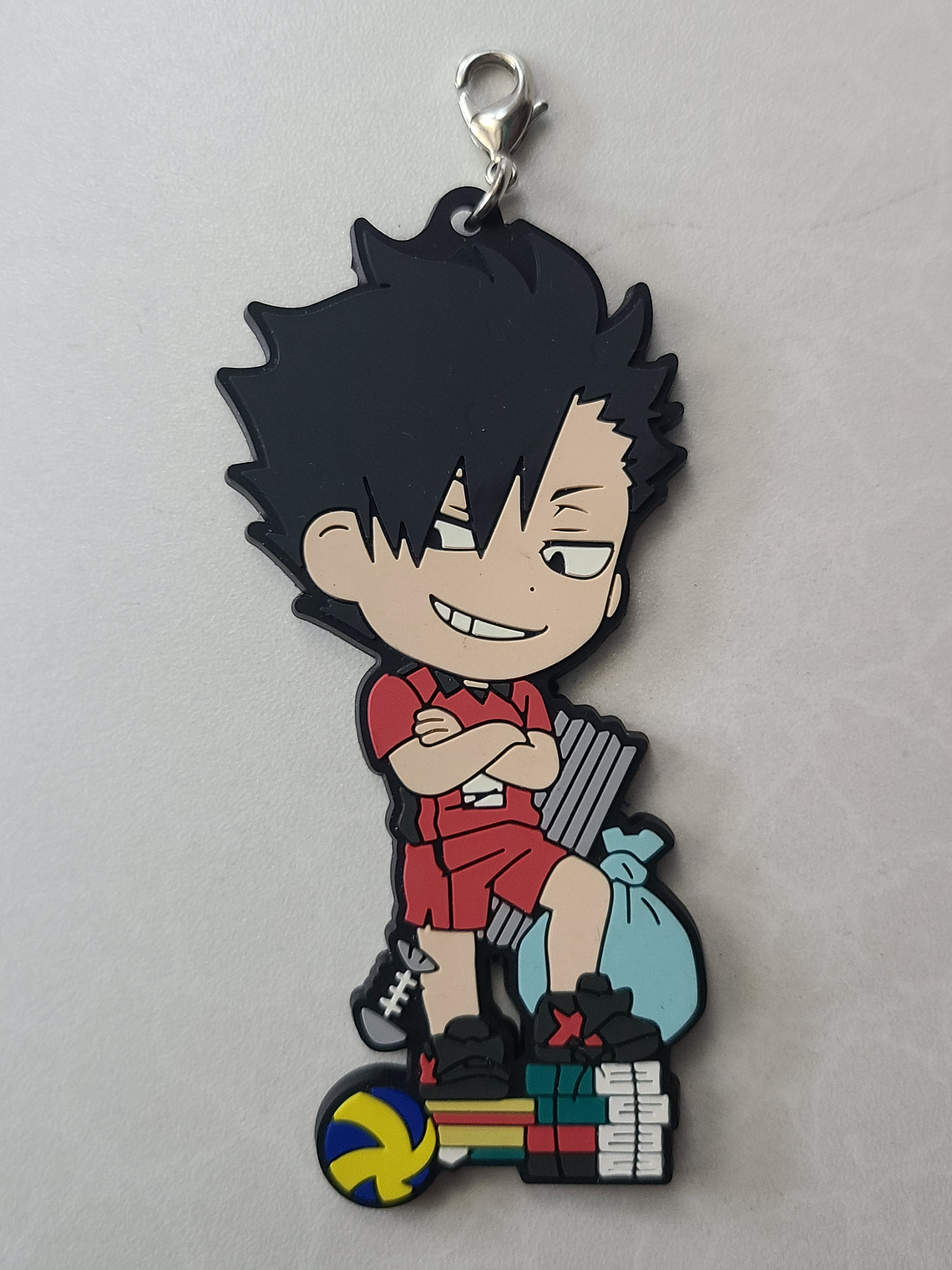 [Nekoma] Kuroo Tetsuro - Colgante de goma [Haikyuu]  1