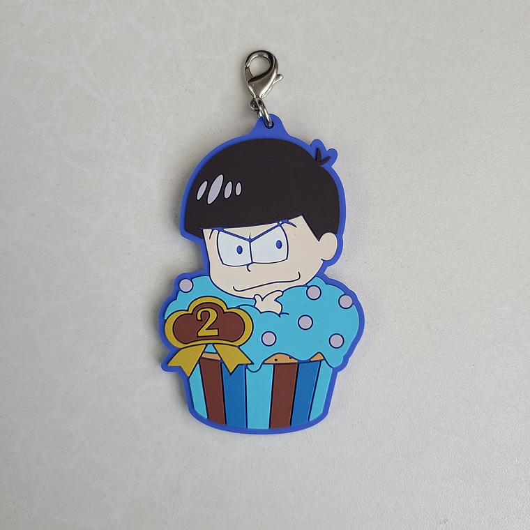 Karamatsu Matsuno - Strap de goma cupcake [Osomatsu-san] 1