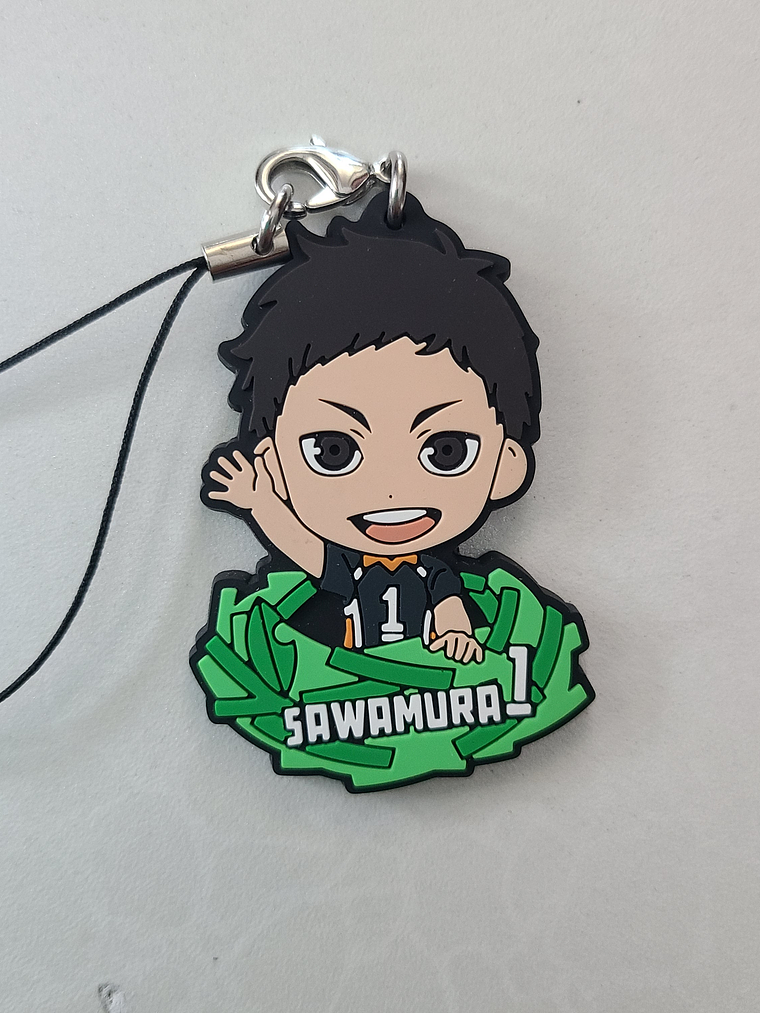 [Karasuno] Sawamura Daichi - Strap de goma [Haikyuu] 1