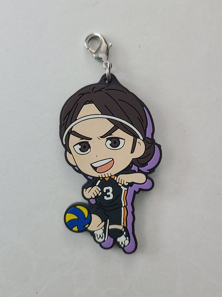 [Karasuno] Azumane Asahi - Strap de goma [Haikyuu] 1