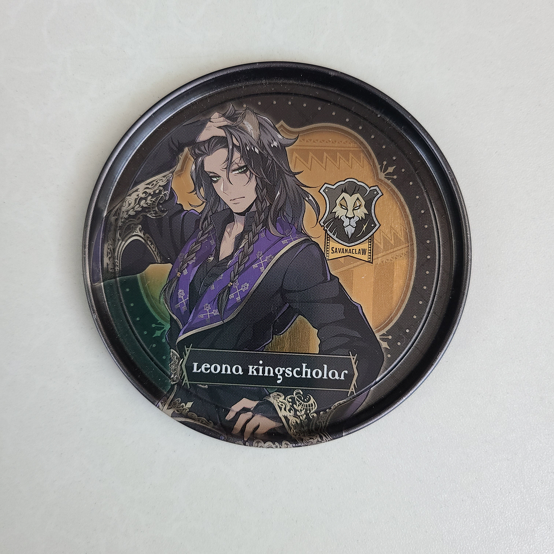 [Savanaclaw] Leona Kingscholar - Posavasos metálico [Twisted Wonderland] 1
