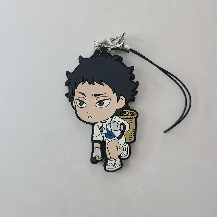 [Fukurodani] Keiji Akaashi - Strap de goma Ichiban Kuji [Haikyuu] 1