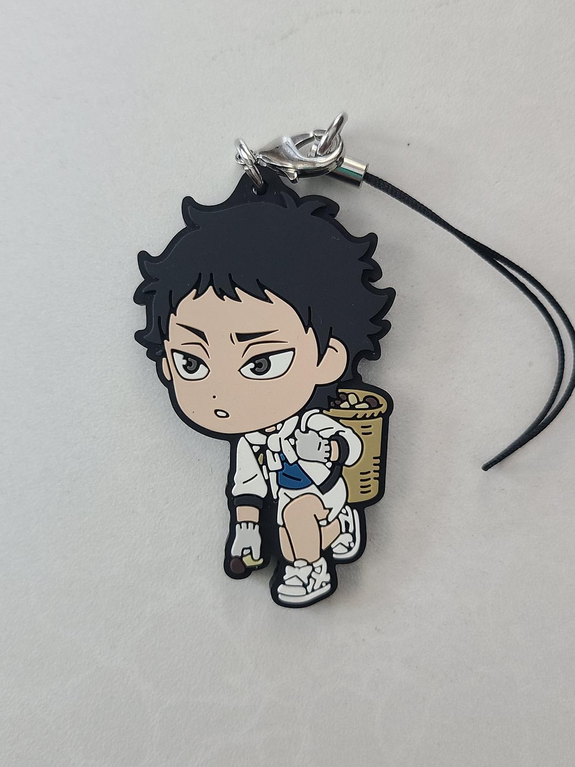 [Fukurodani] Keiji Akaashi - Strap de goma Ichiban Kuji [Haikyuu] 1