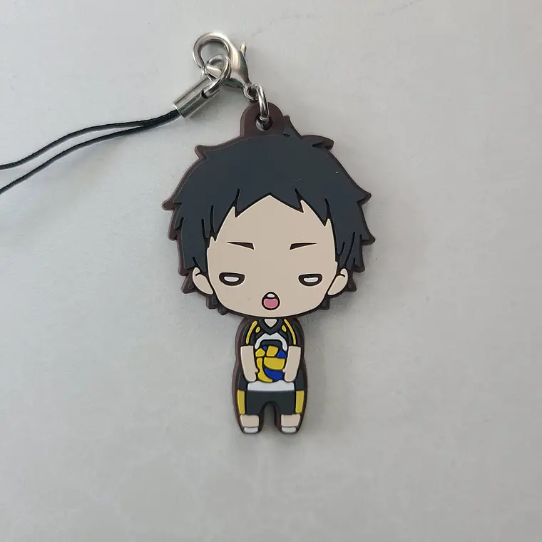[Fukurodani] Keiji Akaashi - Strap de goma Nitotan [Haikyuu] 1