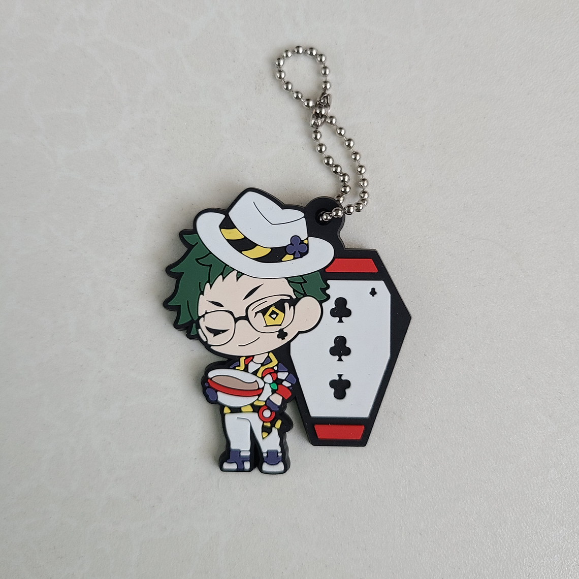 [Heartslabyul] Trey Clover - Ballchain de goma [Twisted Wonderland] 1