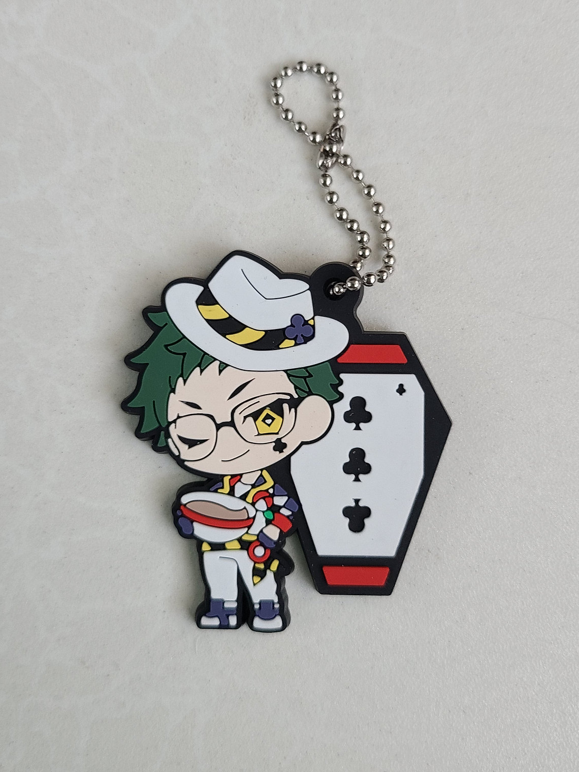 [Heartslabyul] Trey Clover - Ballchain de goma [Twisted Wonderland] 1