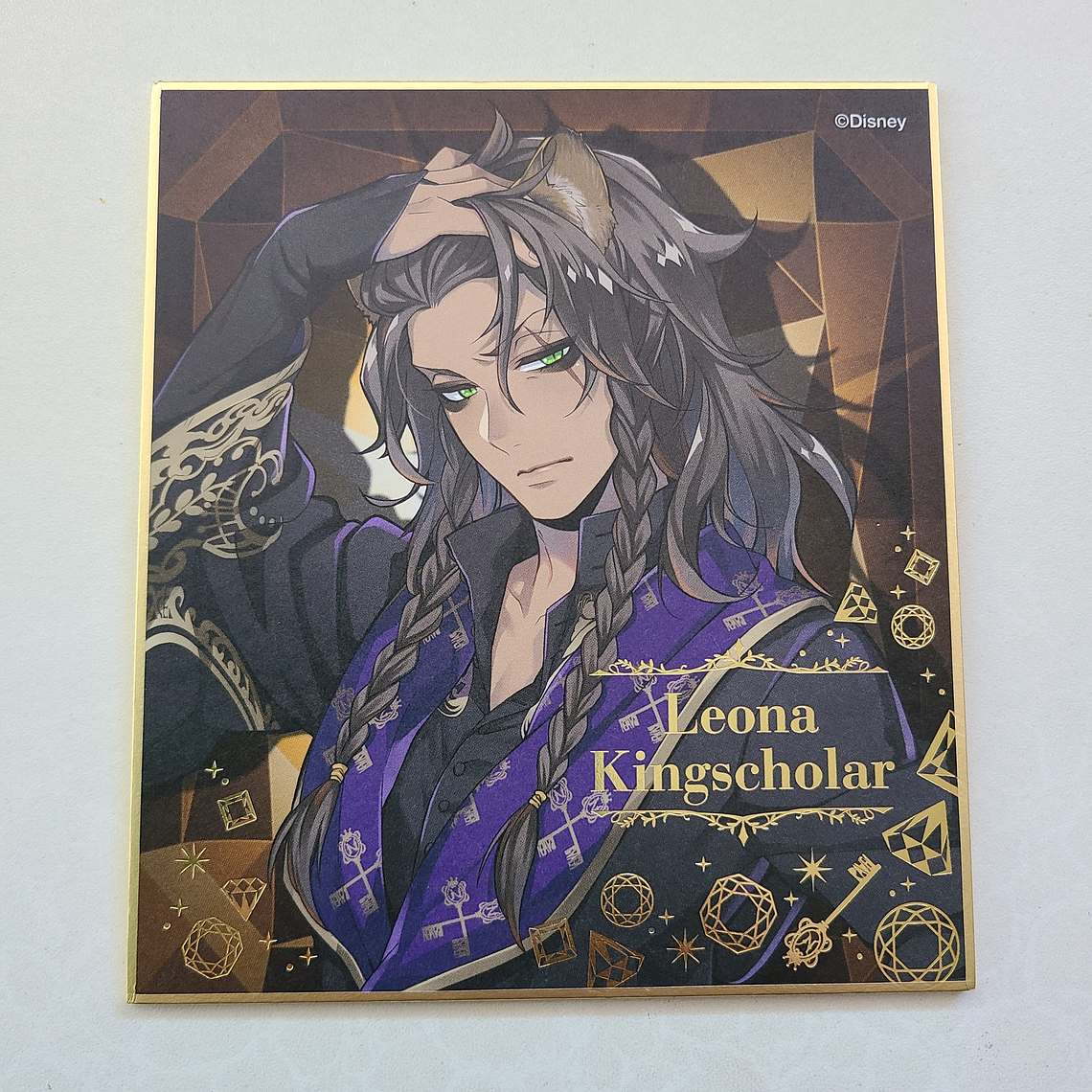 [Savanaclaw] Leona Kingscholar - Shikishi [Twisted Wonderland] 1