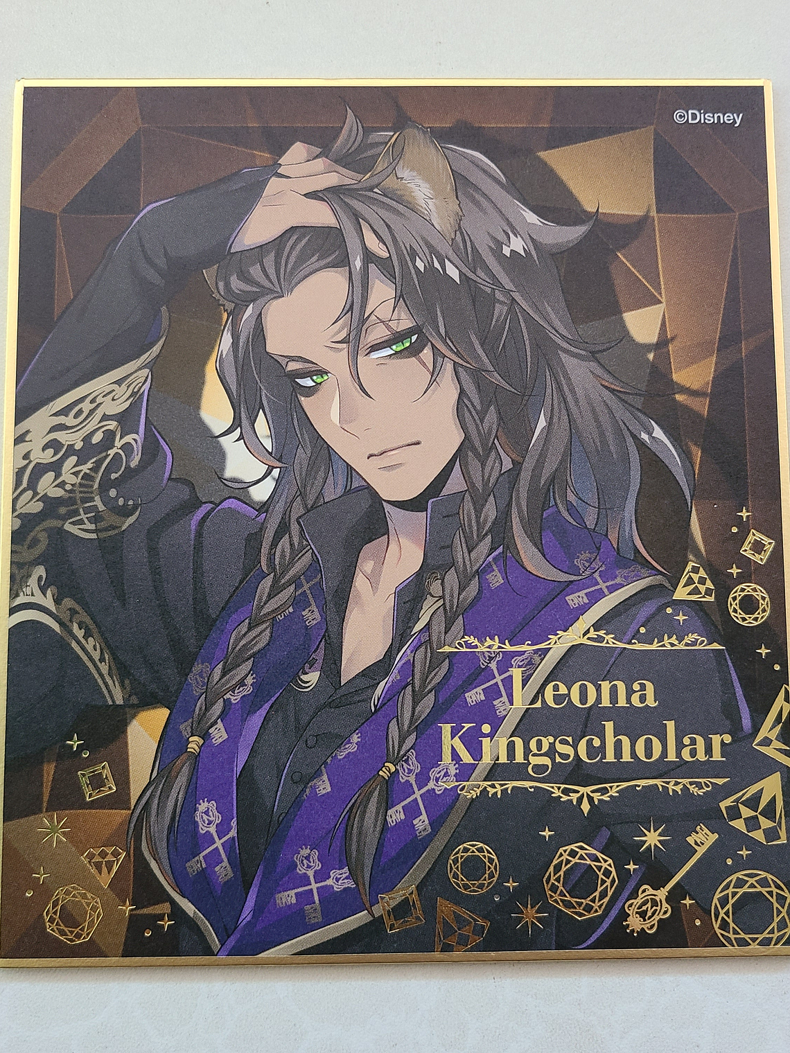 [Savanaclaw] Leona Kingscholar - Shikishi [Twisted Wonderland] 1