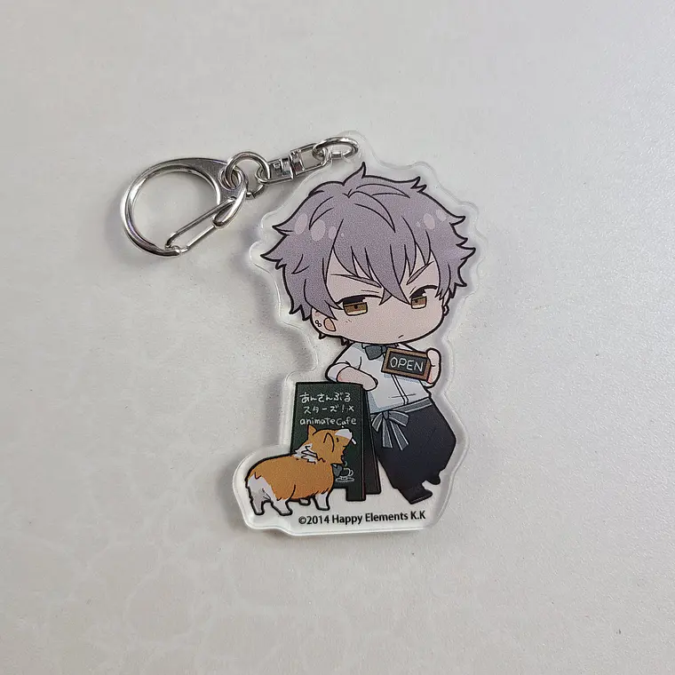 [Undead] Koga Oogami - Llavero acrílico [Ensemble Stars]  1