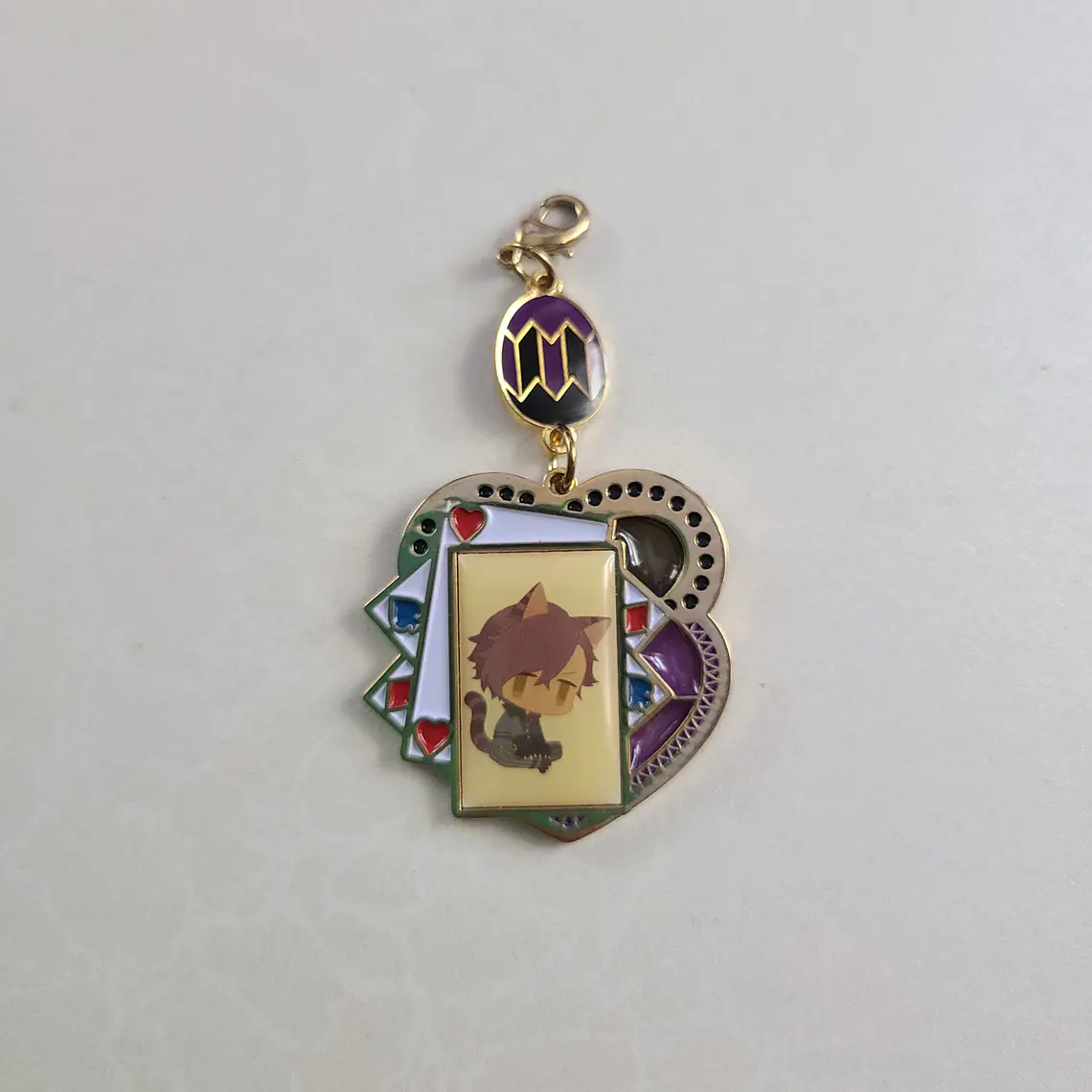 [Undead] Adonis Otogari - Colgante metálico Wonderland series [Ensemble Stars] 1