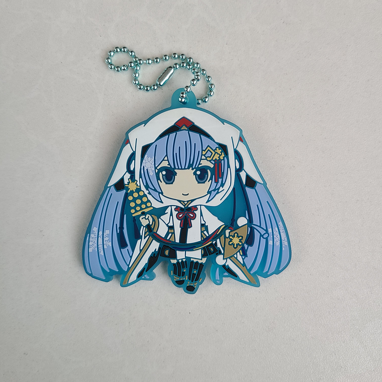 Hatsune Miku (Snow Miku 2018) - Ballchain de goma [VOCALOID] 1