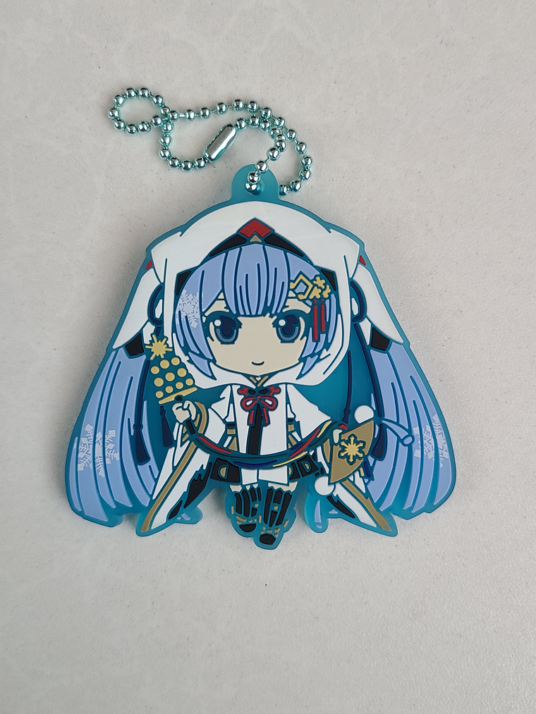 Hatsune Miku (Snow Miku 2018) - Ballchain de goma [VOCALOID] 1