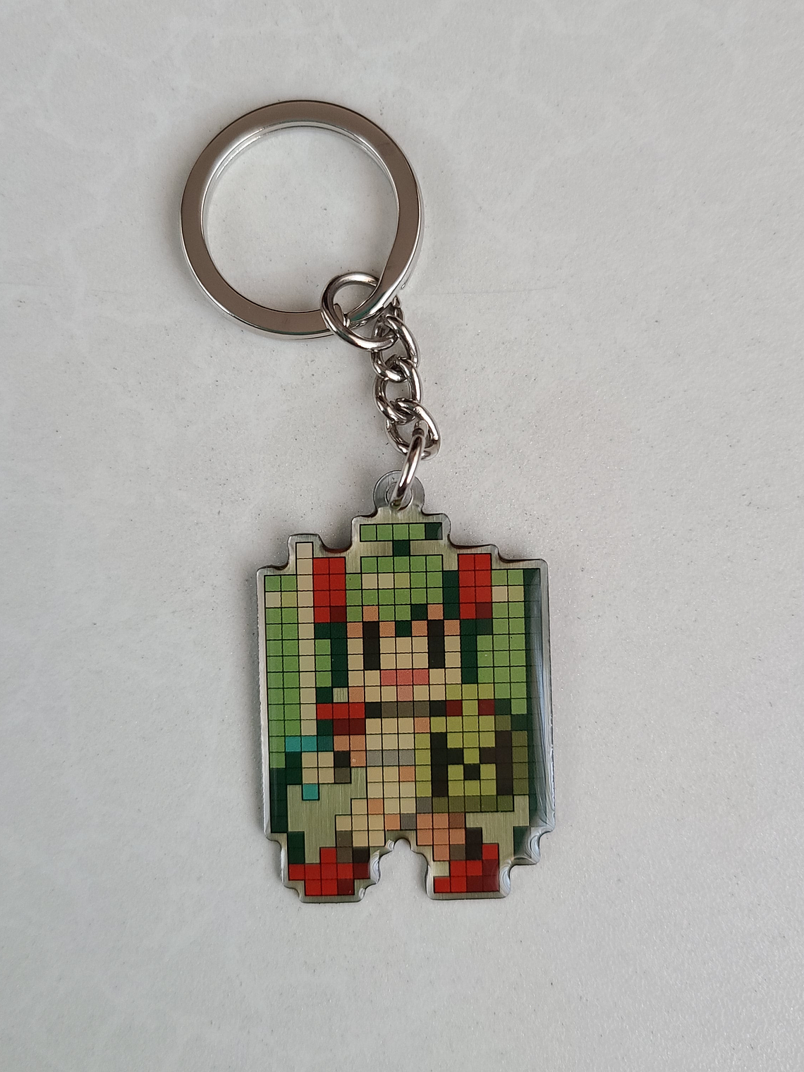 Hatsune Miku (Pixel Art) - Llavero metálico [VOCALOID] 1