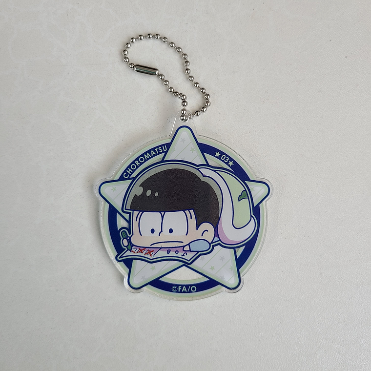 Choromatsu Matsuno - Ballchain acrílico Futonmushi [Osomatsu-san] 1