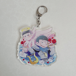 Karamatsu y Todomatsu Matsuno - Llavero acrílico [Osomatsu-san]